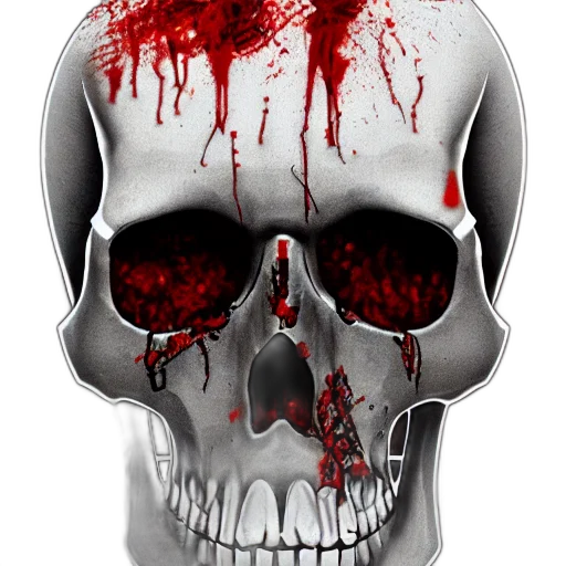 face, mask, weapon, photorealistic transparent PNG cut-out