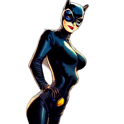 comic book art, concept art, cartoon, pixel art transparent PNG cut-out