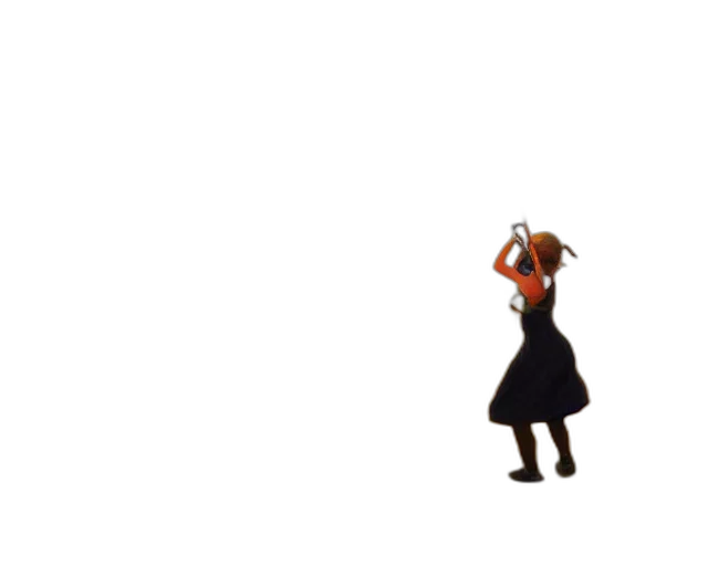 dress, staff, robot, hat transparent PNG cut-out