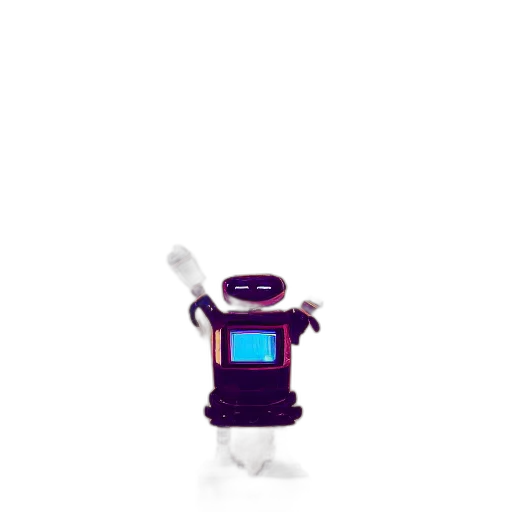 robot, staff, bottle, weapon transparent PNG cut-out