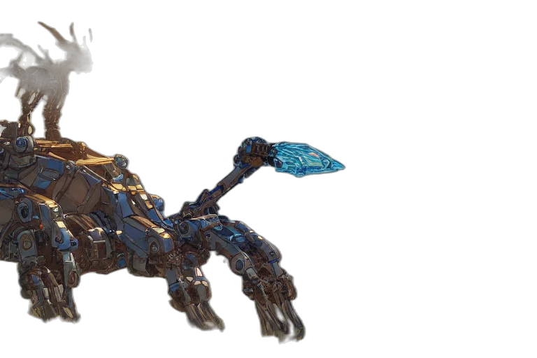 robot, dragon, creature, animal transparent PNG cut-out