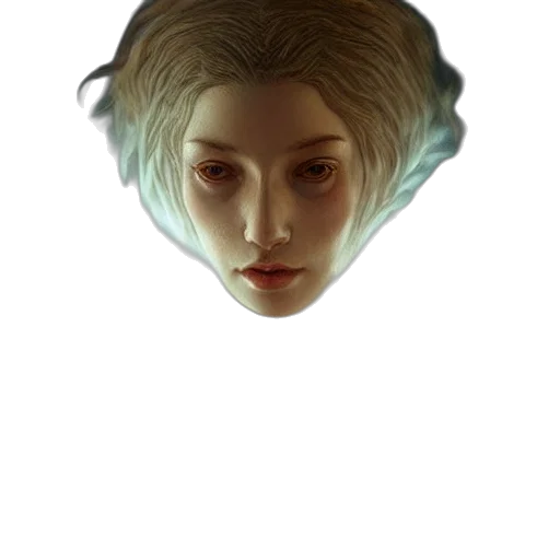 face, mask, crown, creature transparent PNG cut-out