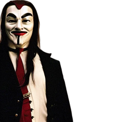 mask, face, film, still transparent PNG cut-out