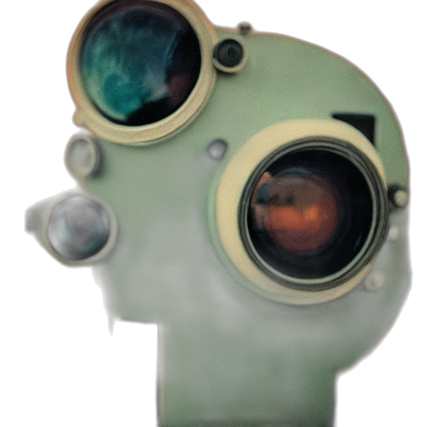 mask, robot, face, staff transparent PNG cut-out