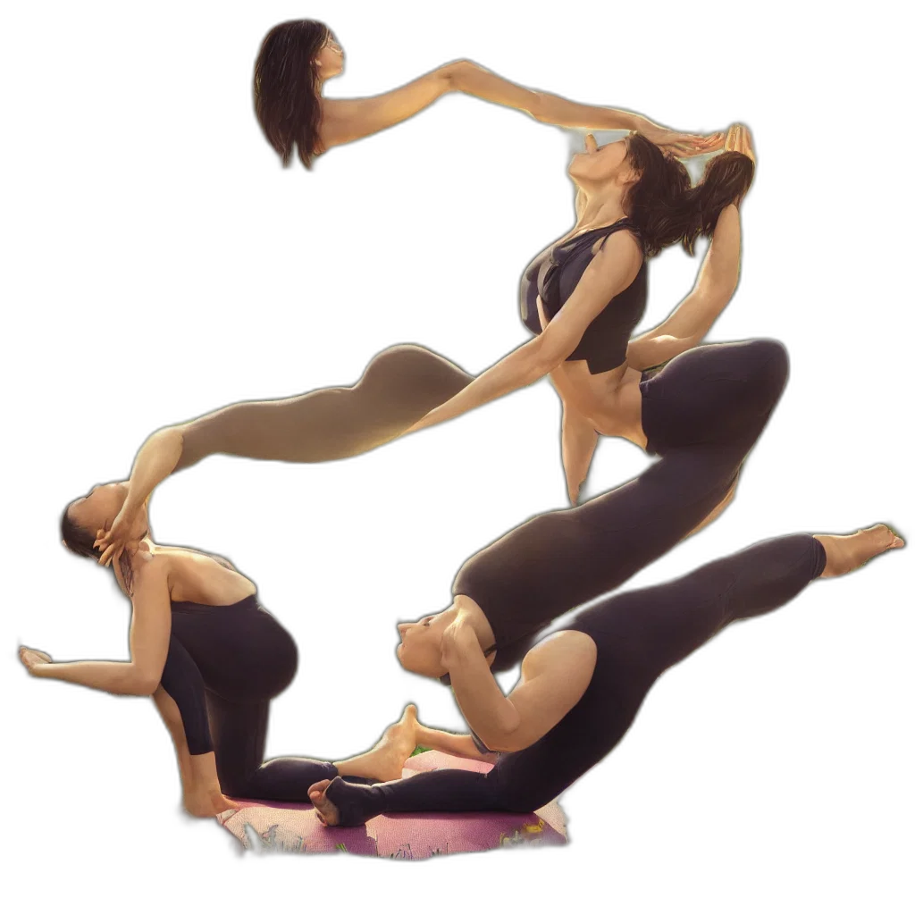 staff, hair, concept art, photorealistic transparent PNG cut-out