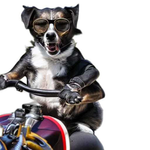 animal, photorealistic, concept art, dog transparent PNG cut-out