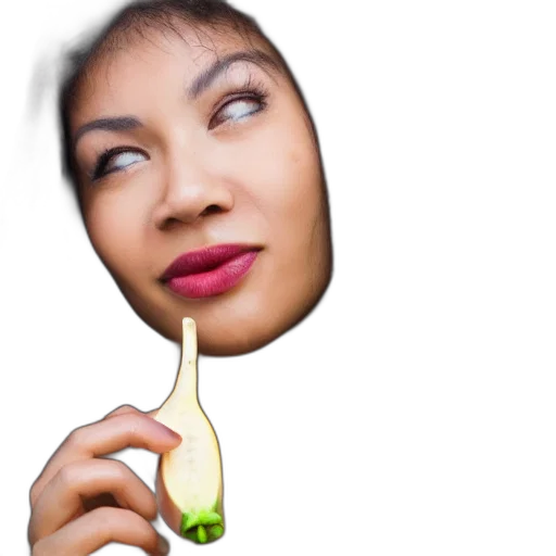 food, face, staff, photorealistic transparent PNG cut-out