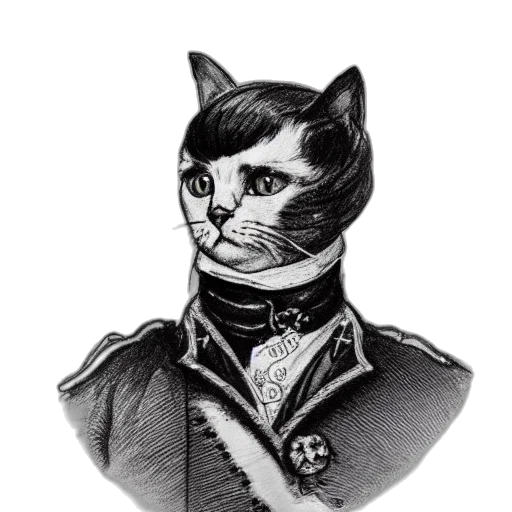 staff, animal, face, jacket transparent PNG cut-out