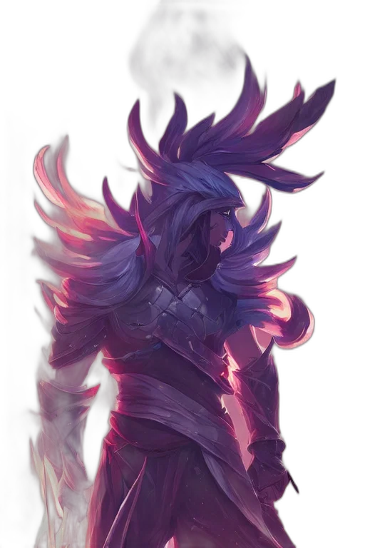 dragon, mask, creature, staff transparent PNG cut-out