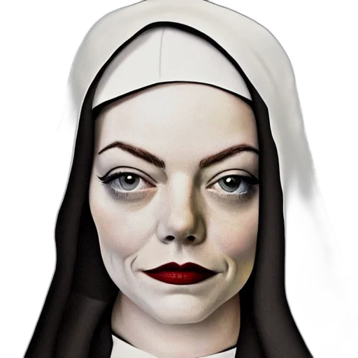face, mask, staff, photorealistic transparent PNG cut-out