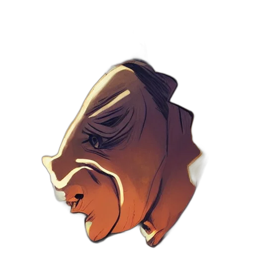 mask, face, crown, creature transparent PNG cut-out