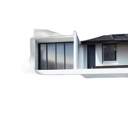 building, furniture, 3d render, photorealistic transparent PNG cut-out