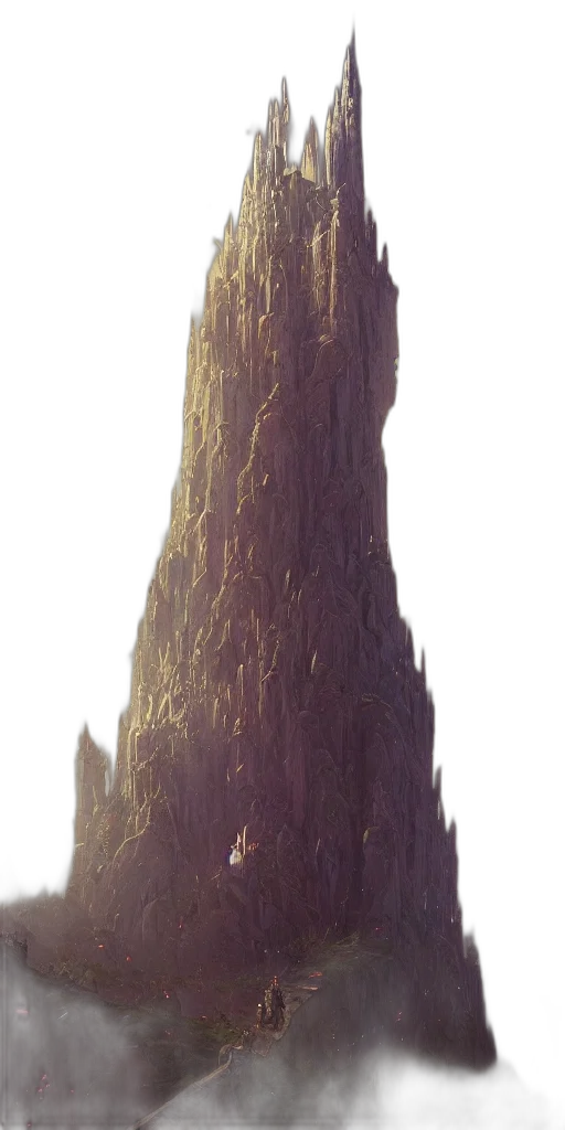 tree, sword, crown, staff transparent PNG cut-out