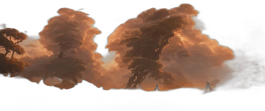 tree, hair, dragon, crown transparent PNG cut-out
