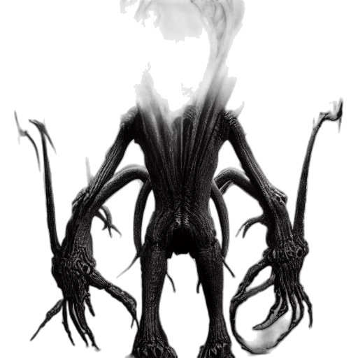 creature, dragon, staff, mask transparent PNG cut-out