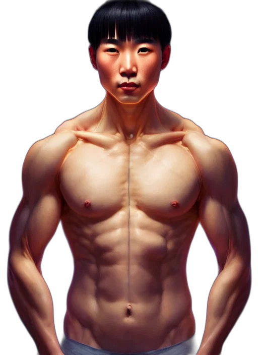 face, photorealistic, 3d render, concept art transparent PNG cut-out