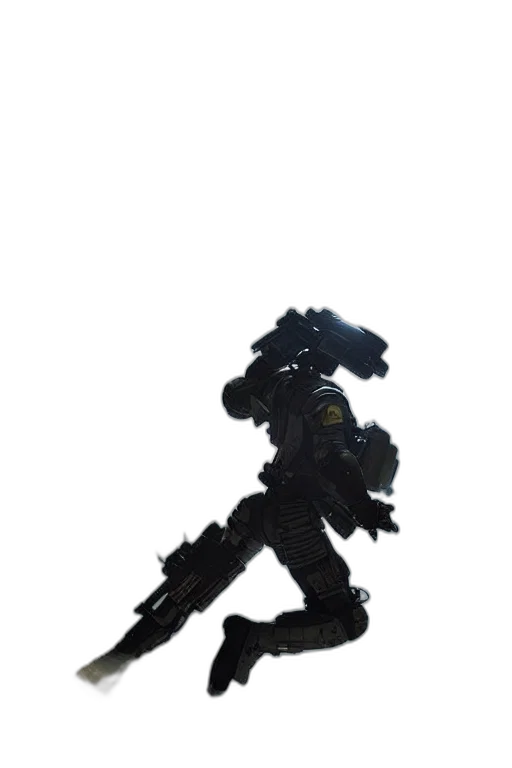 robot, dragon, creature, weapon transparent PNG cut-out