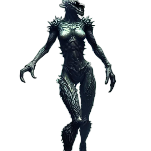creature, robot, dress, mask transparent PNG cut-out