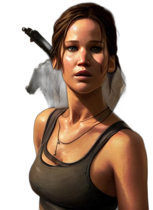 weapon, staff, face, concept art transparent PNG cut-out