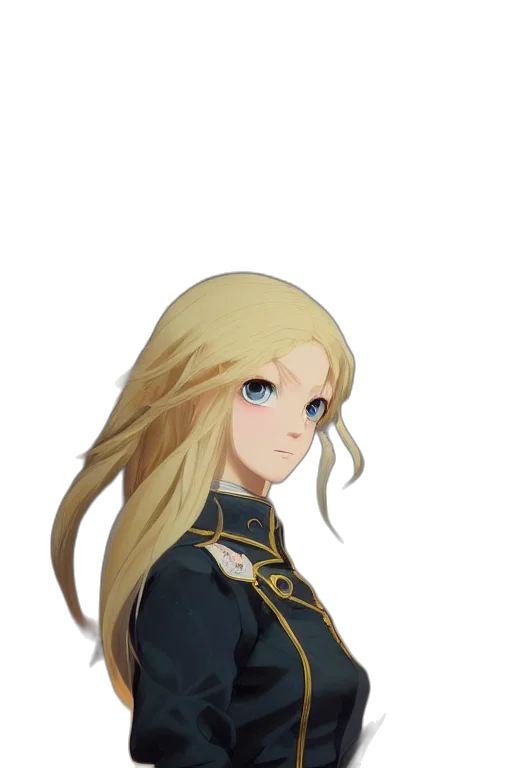 staff, face, hair, crown transparent PNG cut-out