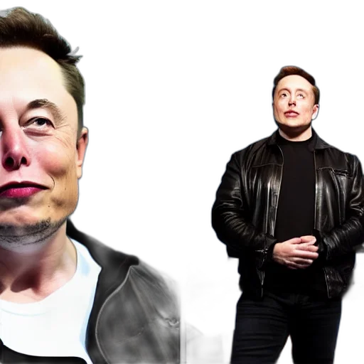 face, robot, elon, musk transparent PNG cut-out