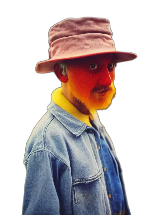 hat, mask, jacket, face transparent PNG cut-out