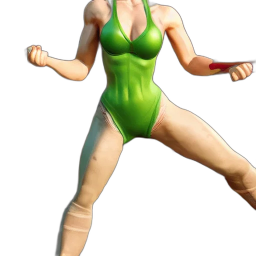 dress, creature, 3d render, concept art transparent PNG cut-out