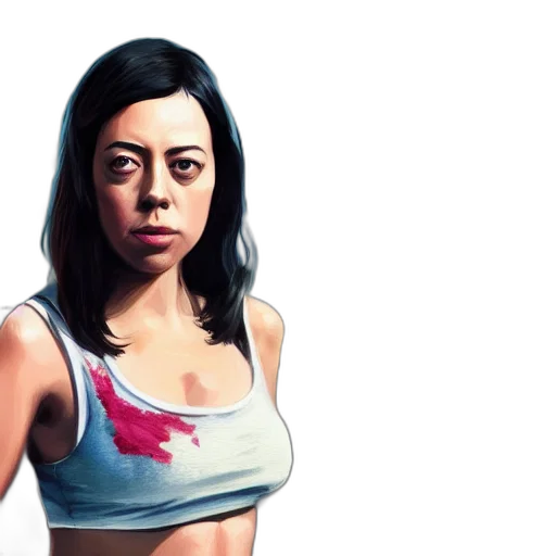 face, photorealistic, concept art, comic book art transparent PNG cut-out