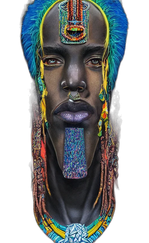face, jewelry, mask, crown transparent PNG cut-out