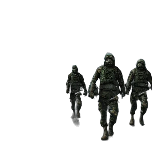 weapon, jacket, mask, concept art transparent PNG cut-out