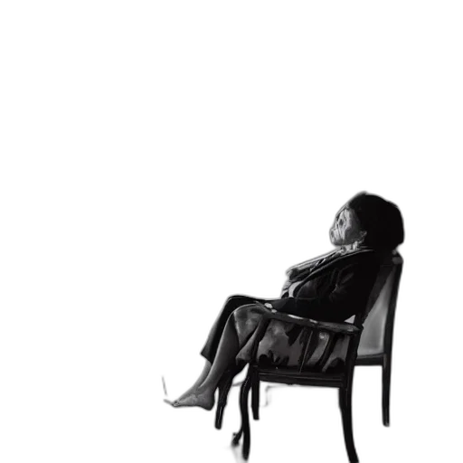 furniture, jacket, dress, face transparent PNG cut-out