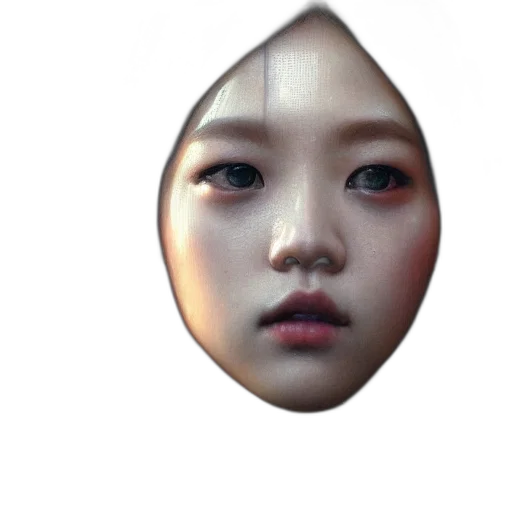 face, mask, creature, robot transparent PNG cut-out
