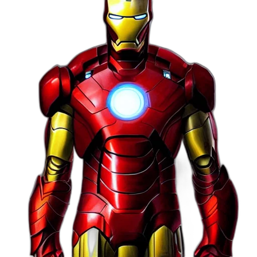 robot, comic book art, concept art, 3d render transparent PNG cut-out