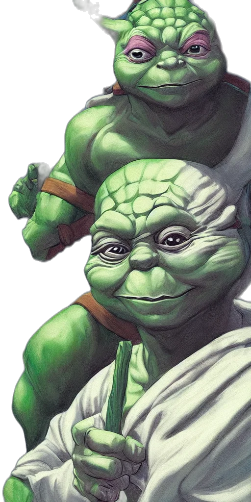 face, creature, mask, staff transparent PNG cut-out