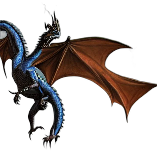 dragon, animal, creature, concept art transparent PNG cut-out