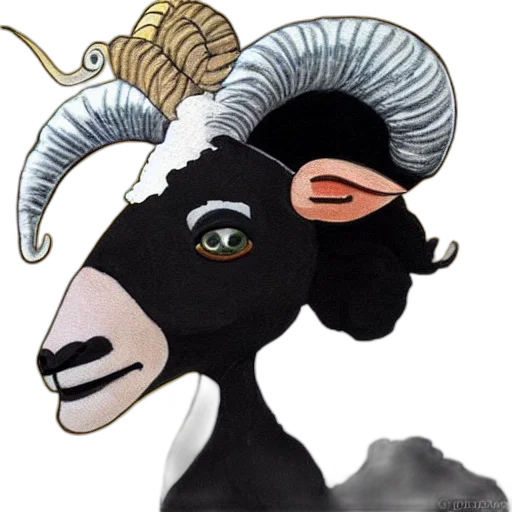 mask, animal, creature, concept art transparent PNG cut-out