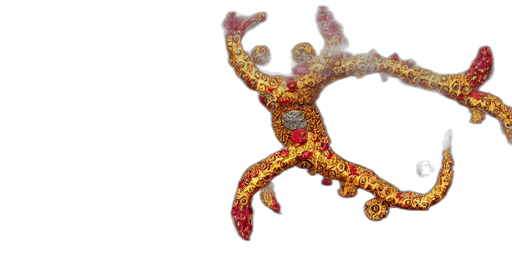 jewelry, crown, staff, mask transparent PNG cut-out