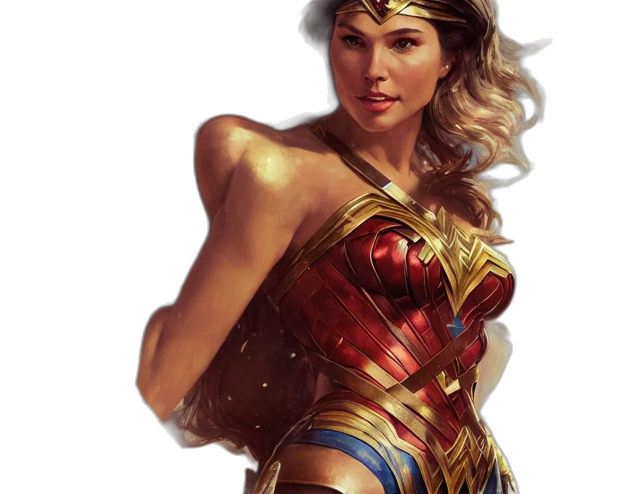 comic book art, concept art, fantasy art, photorealistic transparent PNG cut-out