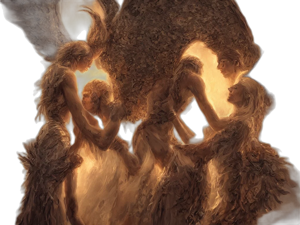 hair, dragon, creature, mask transparent PNG cut-out