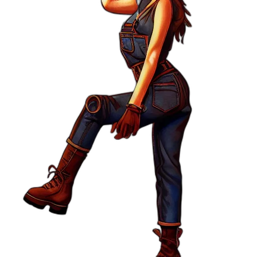 staff, concept art, pixel art, comic book art transparent PNG cut-out