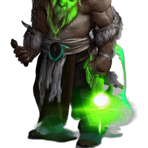 staff, creature, concept art, fantasy art transparent PNG cut-out