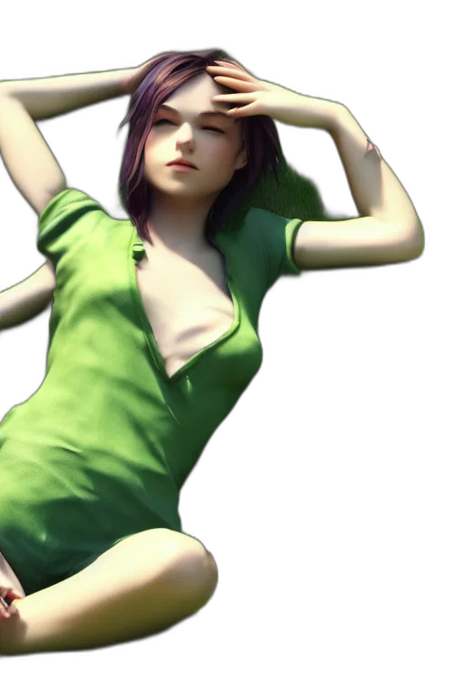 dress, 3d render, concept art, photorealistic transparent PNG cut-out