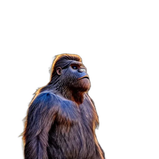 animal, creature, staff, face transparent PNG cut-out