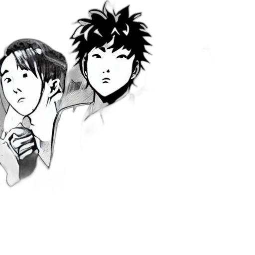 comic book art, concept art, anime, cartoon transparent PNG cut-out