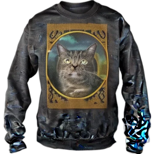jacket, animal, creature, vaporwave transparent PNG cut-out