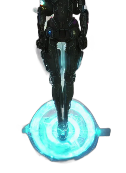 robot, staff, weapon, sword transparent PNG cut-out
