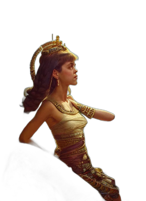 crown, jewelry, staff, dress transparent PNG cut-out
