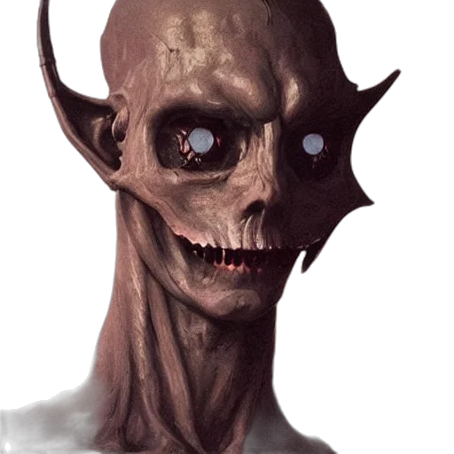 mask, face, creature, staff transparent PNG cut-out
