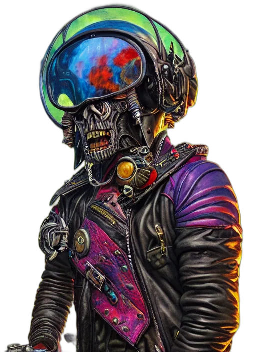jacket, mask, robot, face transparent PNG cut-out