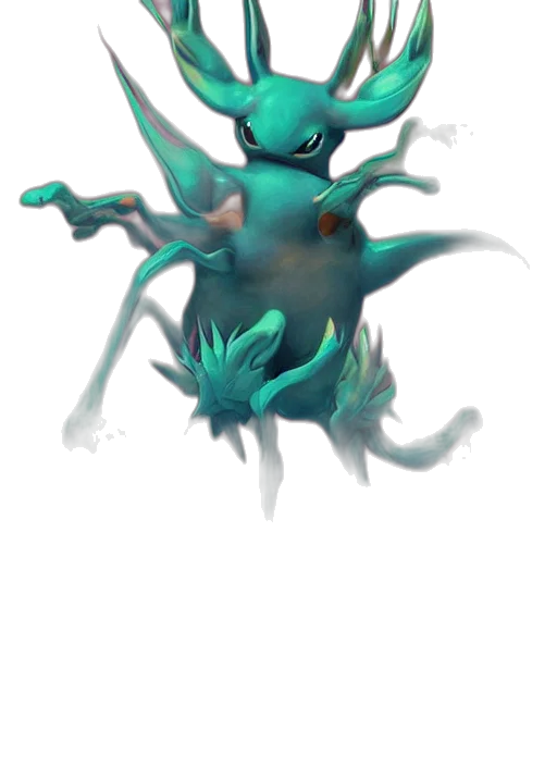 creature, dragon, animal, staff transparent PNG cut-out